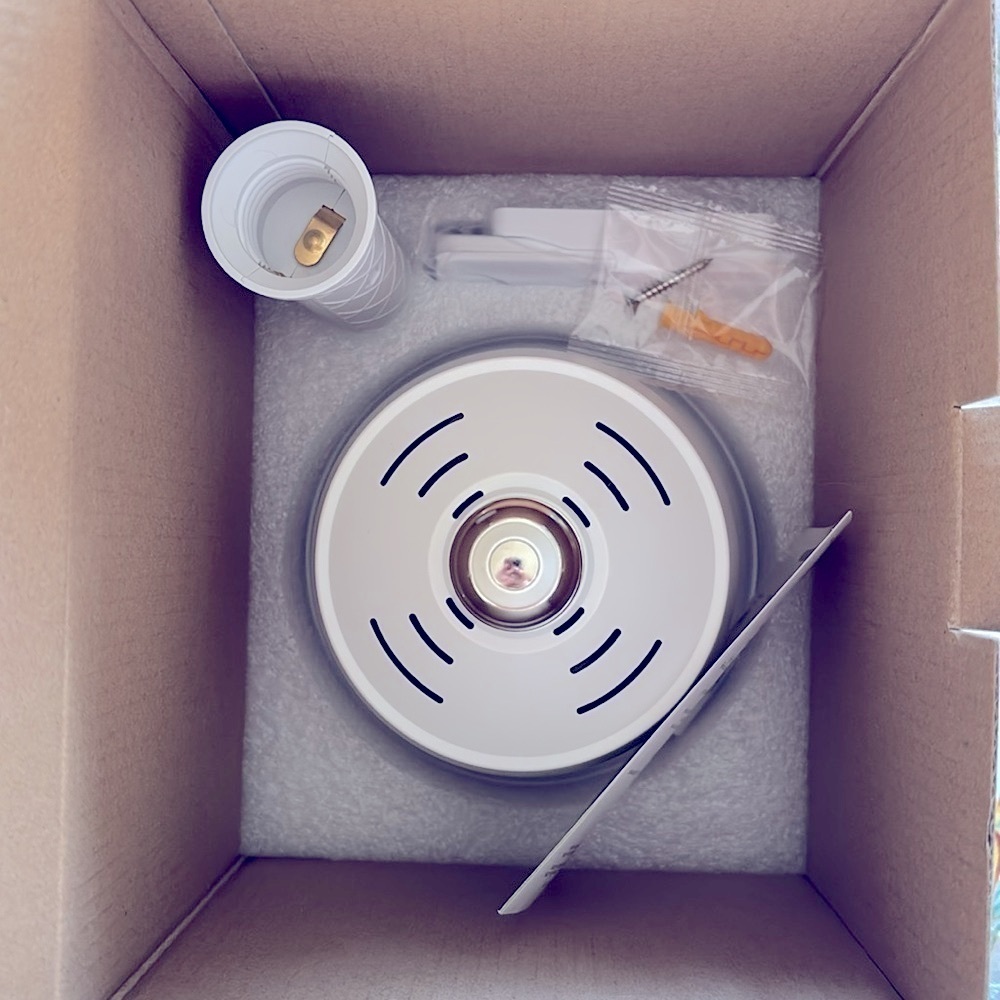 Brand New Socket Ceiling Fan 3-Color LED Light Dimmable Remote Control White - Picture 13 of 16